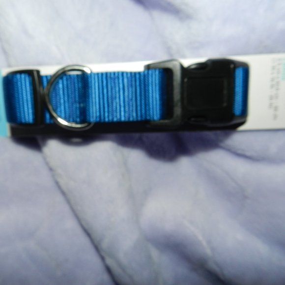 Boots & Barkley Nylon Dog Collar Large Blue Nwt! - Picture 1 of 5